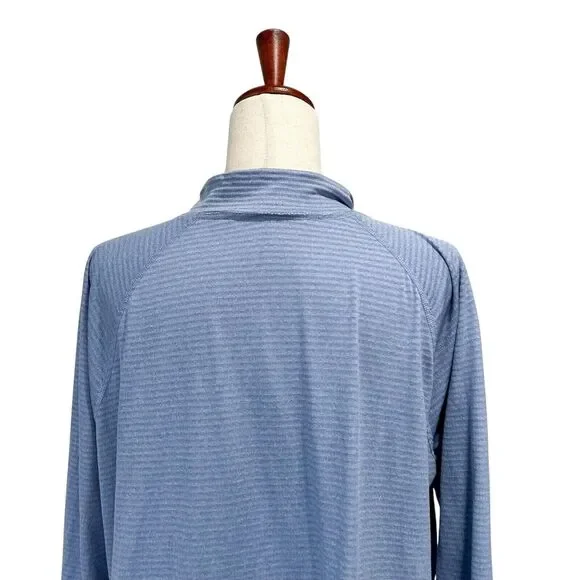 Eddie Bauer Pullover 2XL Tall Women's Blue 1/4 Zip Hiking Outdoors Athletic - Picture 5 of 13